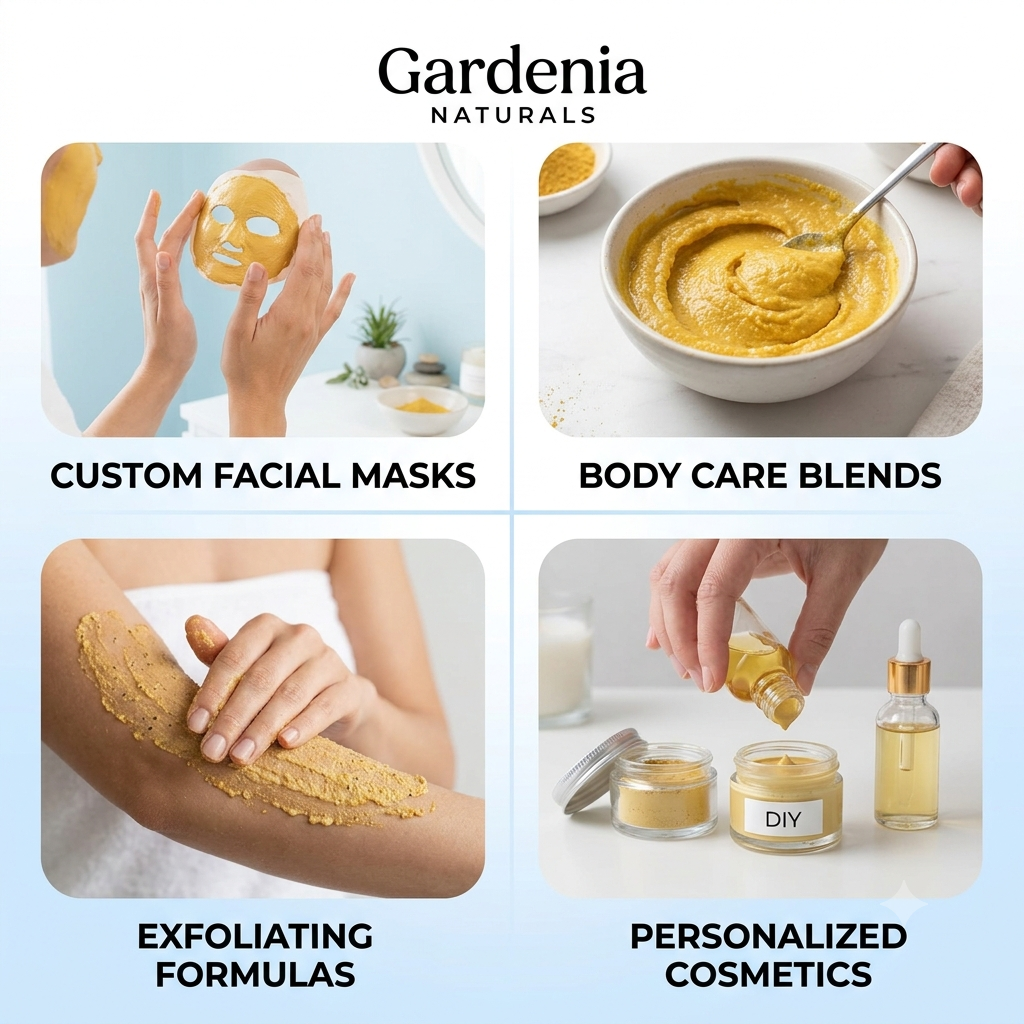 Yellow French Clay Revitalizing Mineral Clay for Combination Tired Skin - Natural ingredient for professional and DIY cosmetic use
