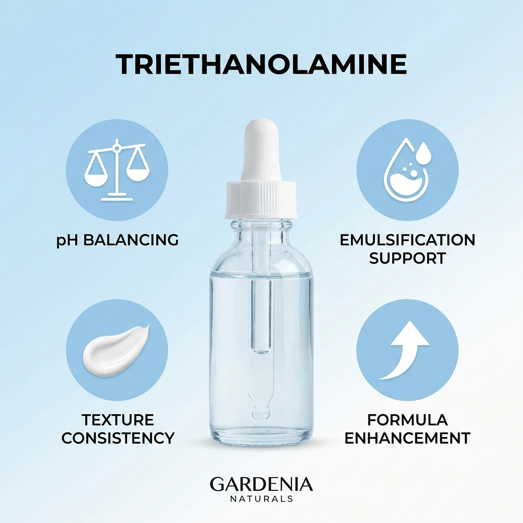 Triethanolamine TEA Professional pH Adjuster Emulsion Stabilizer - Natural ingredient for professional and DIY cosmetic use