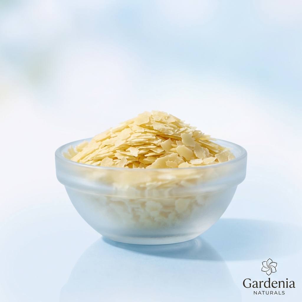 Carnauba Wax NF Flakes Hard Vegan Wax for HighGloss Balms Polishes - Natural ingredient for professional and DIY cosmetic use