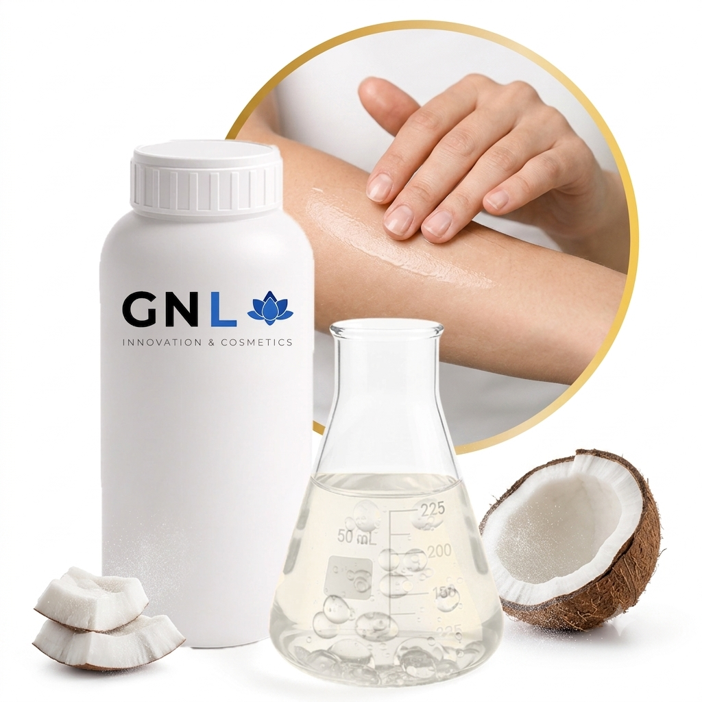 Coconut Oil Fractionated MCT Liquid Fractionated Coconut Oil MCT for Lightweight Hydration - Pure natural carrier oil for skincare and aromatherapy