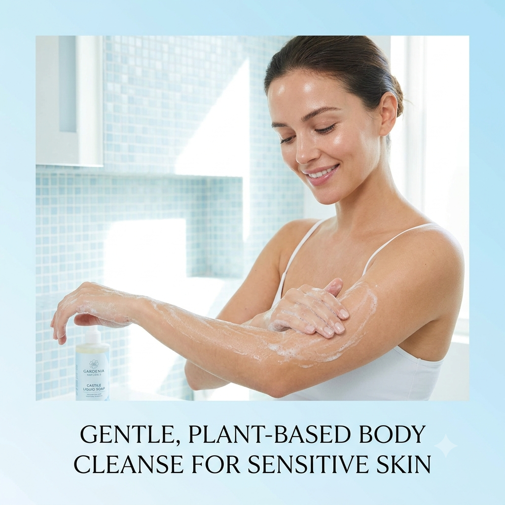 Castile Liquid Soap Gentle Natural Cleansing Base - Natural ingredient for professional and DIY cosmetic use