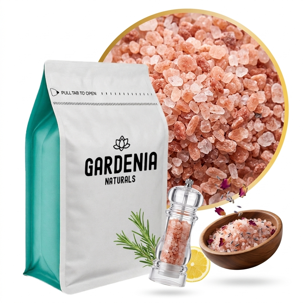 Pink Himalayan Salt Coarse Grade MineralRich Pure Rock Salt for Bath Soaks Grinders - Mineral-rich natural bath salt for relaxation and detox