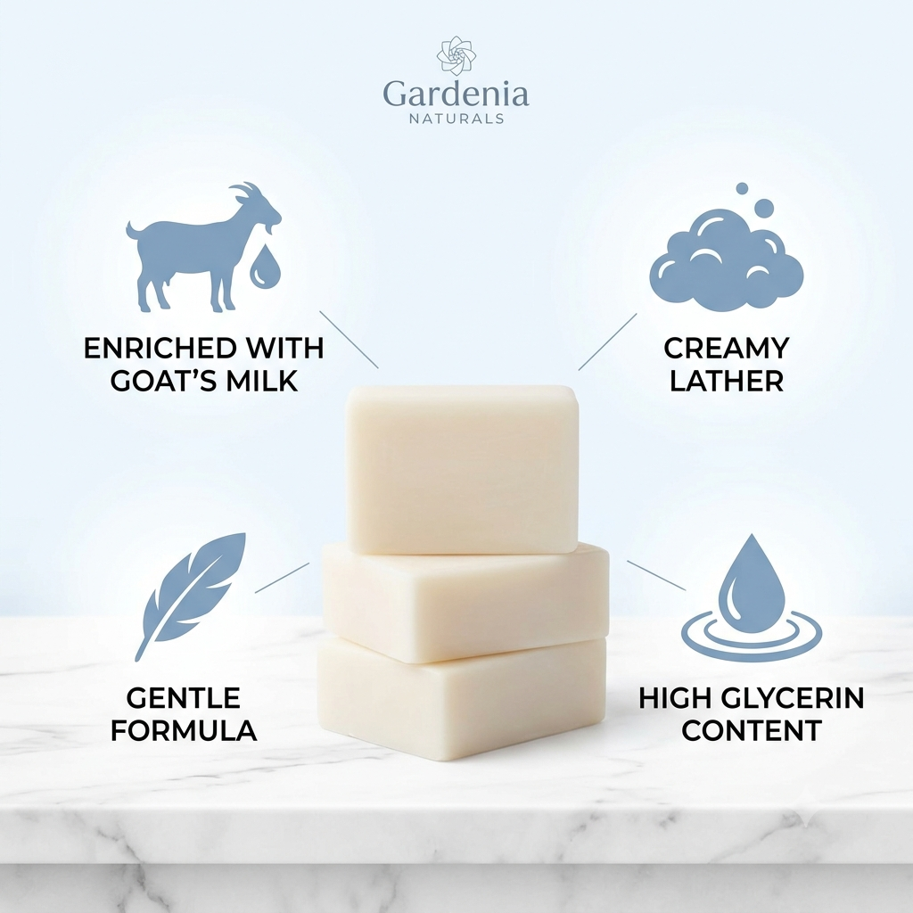 Goats Milk Melt Pour Soap Base Gentle Nourishing Soap Base - Premium melt and pour soap base for DIY soap making