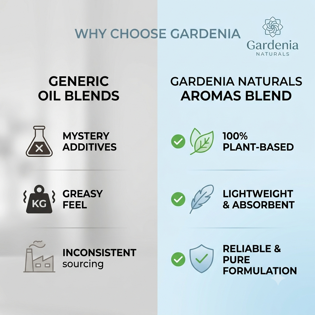 Aromas Blend Oil – Premium Signature Scented Carrier Oil for All-Day Body Hydration