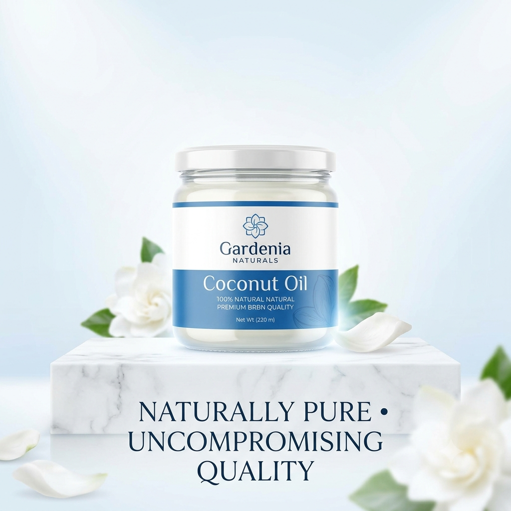 Coconut Oil (Cocos nucifera) – Pure Solid Coconut Oil for Natural Skincare & Soap Crafting