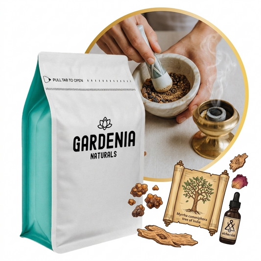 Myrrh Granules Deeply Resinoid Grounding Oil for Skincare Meditation - Pure natural carrier oil for skincare and aromatherapy