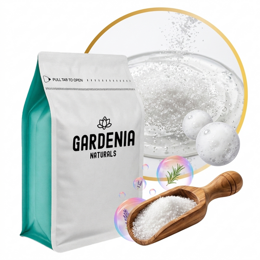 Fine salt for bath salts and body scrubs - 5kg bag - Gardenia Naturals AU