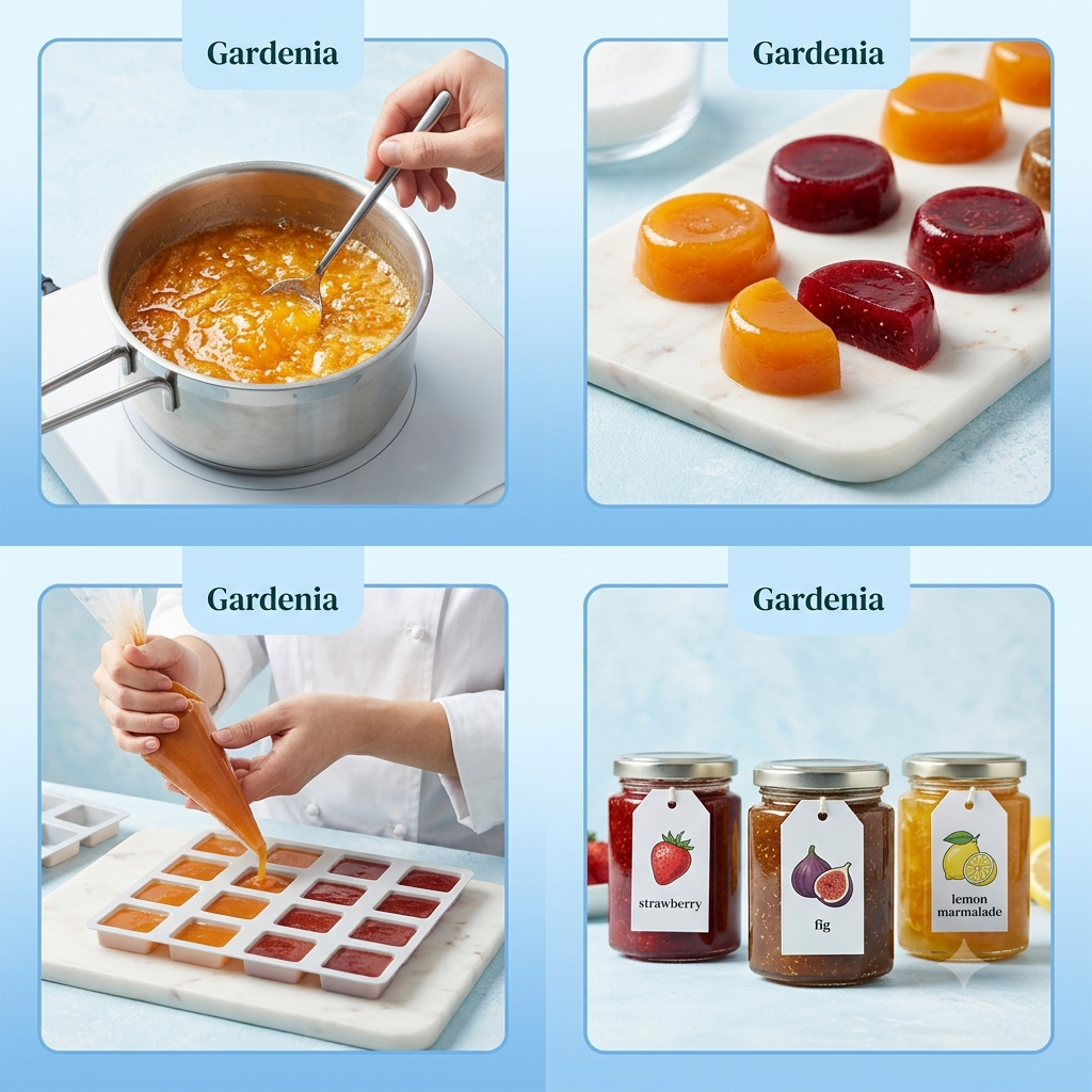 Pectin Slow Set Natural Gelling Agent for Jams Jellies Confectionery - Natural ingredient for professional and DIY cosmetic use