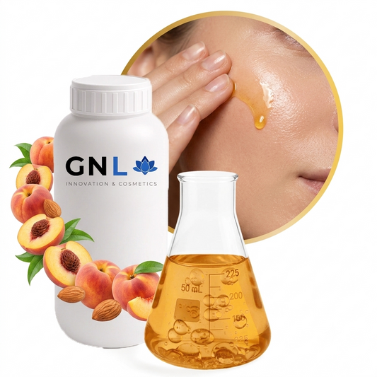 Peach Kernel Oil Prunus persica Velvety Peach Kernel Oil for Facial Massage Delicate Skin - Pure natural carrier oil for skincare and aromatherapy