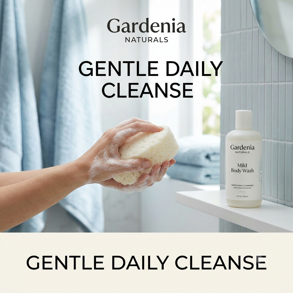 Mild Body Wash SLS Paraben Free - Natural ingredient for professional and DIY cosmetic use