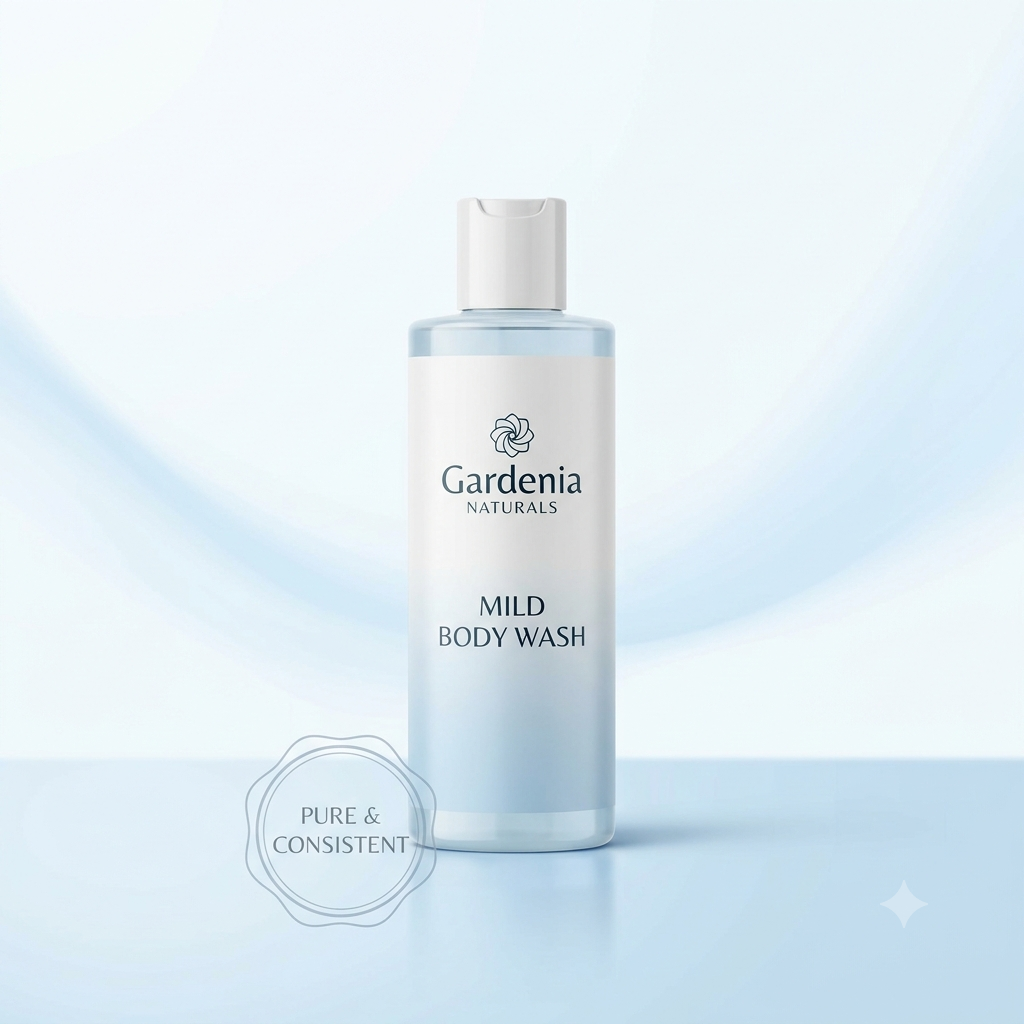 Mild Body Wash SLS Paraben Free - Natural ingredient for professional and DIY cosmetic use