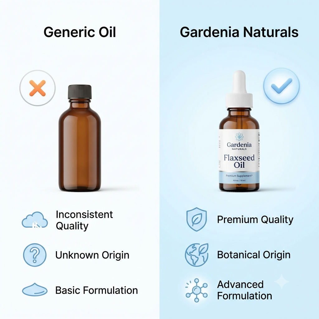 Flaxseed/Linseed Oil (Linum usitatissimum) – Pure Flaxseed (Linseed) Oil for Skin Vitality & Wood Care