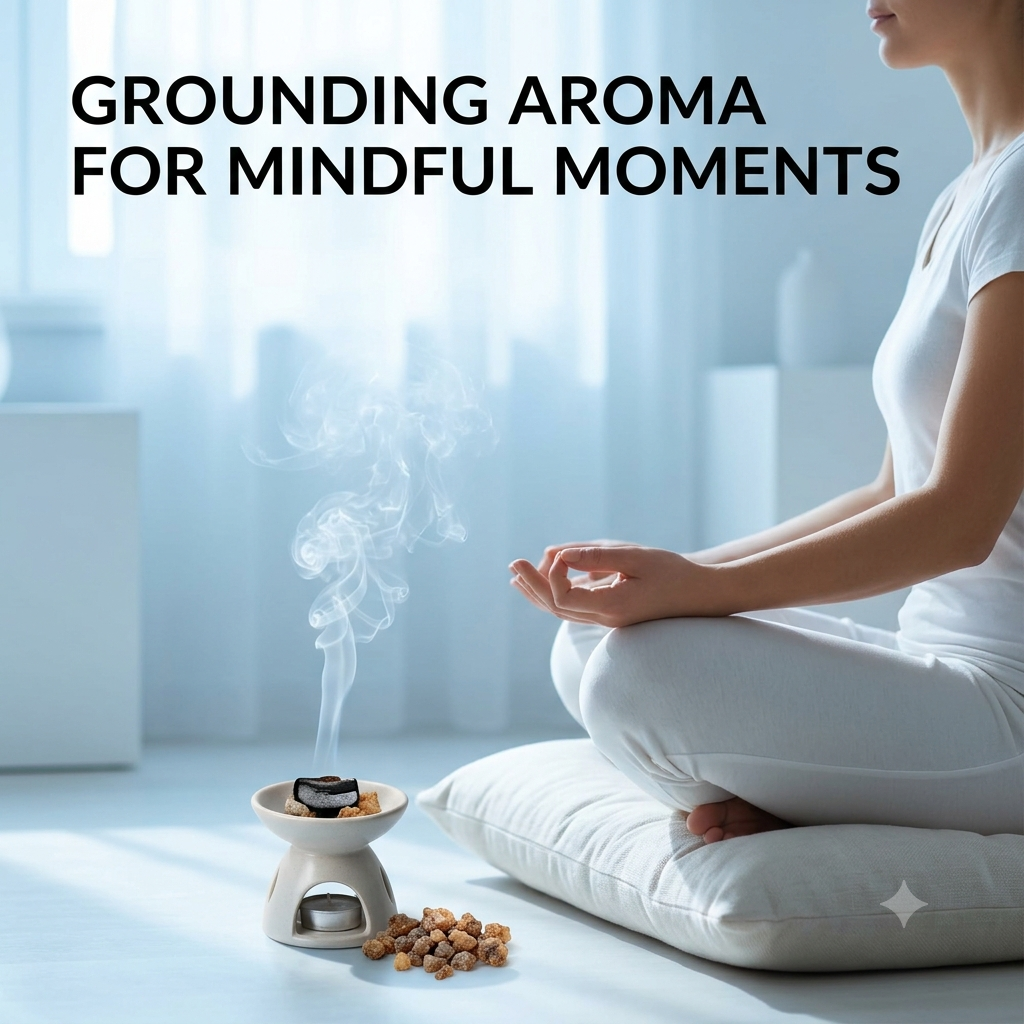 Myrrh Granules Deeply Resinoid Grounding Oil for Skincare Meditation - Pure natural carrier oil for skincare and aromatherapy