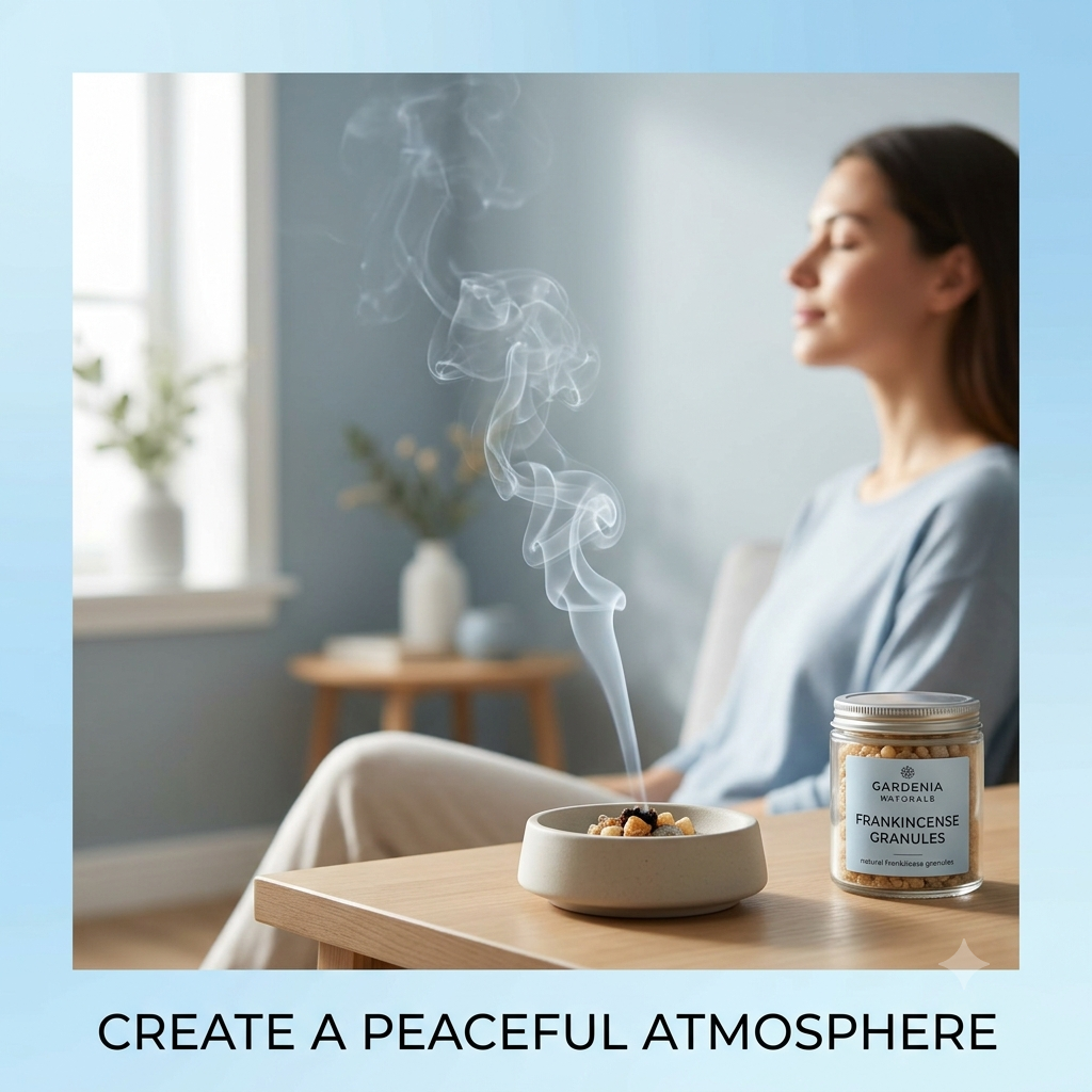 Frankincense Granules Pure Aromatic Tears for Incense Infusions - Natural ingredient for professional and DIY cosmetic use