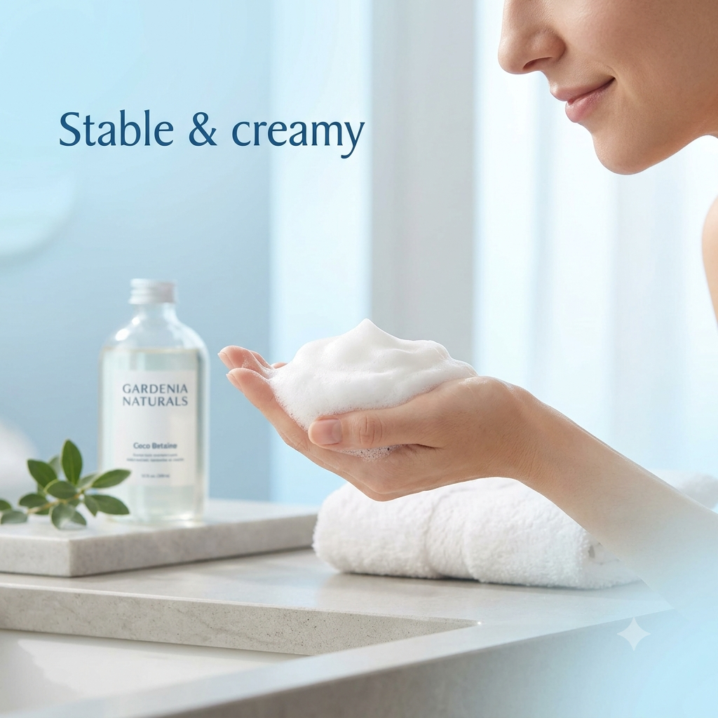 Coco Betaine Gentle Surfactant Foam Booster for Shampoo Body Wash - SLS and Paraben free hair care base for sensitive scalp