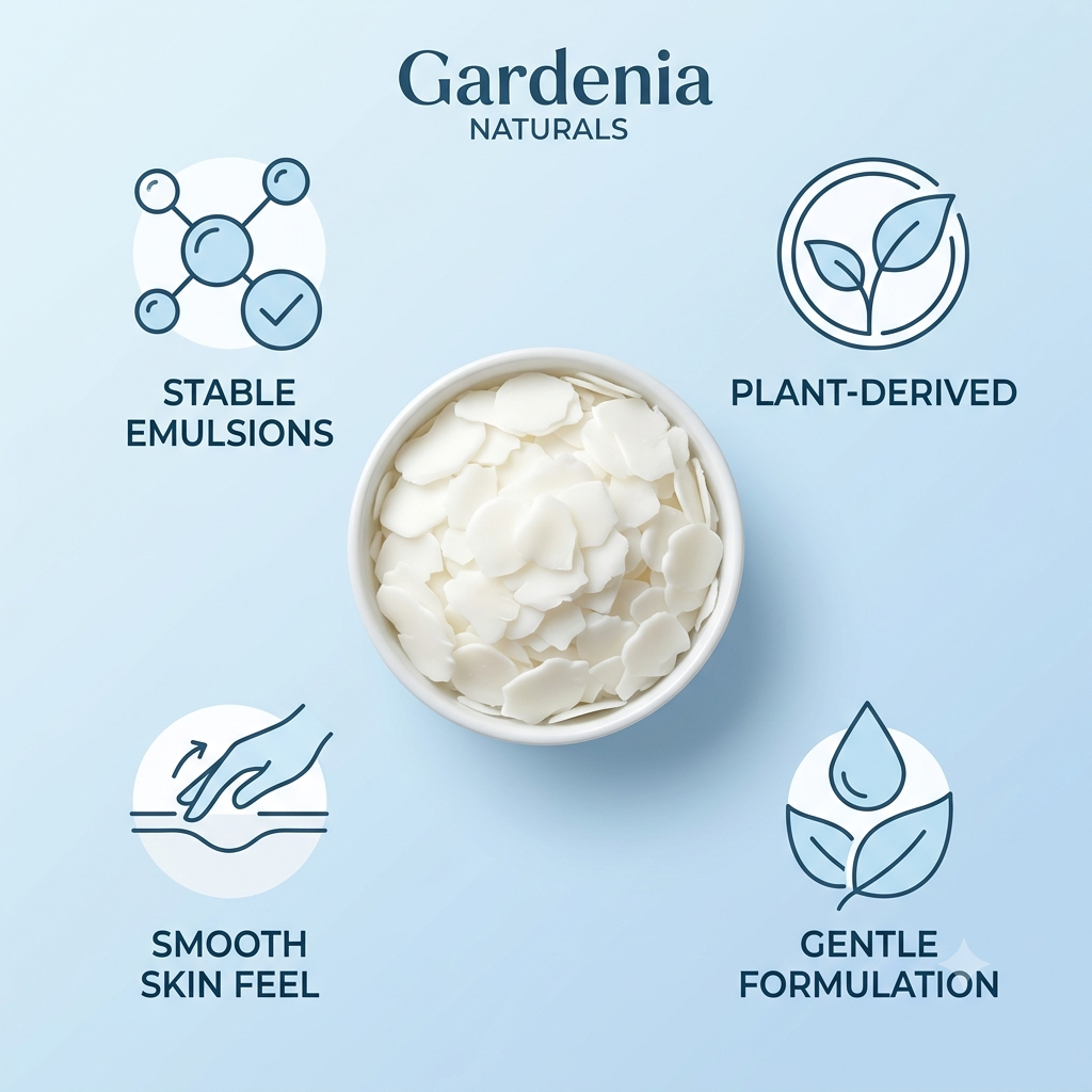 Emulgade PL 6850 Natural Emulsifier 100 Natural Glucoside Emulsifier for EcoFriendly Skincare - Natural ingredient for professional and DIY cosmetic use