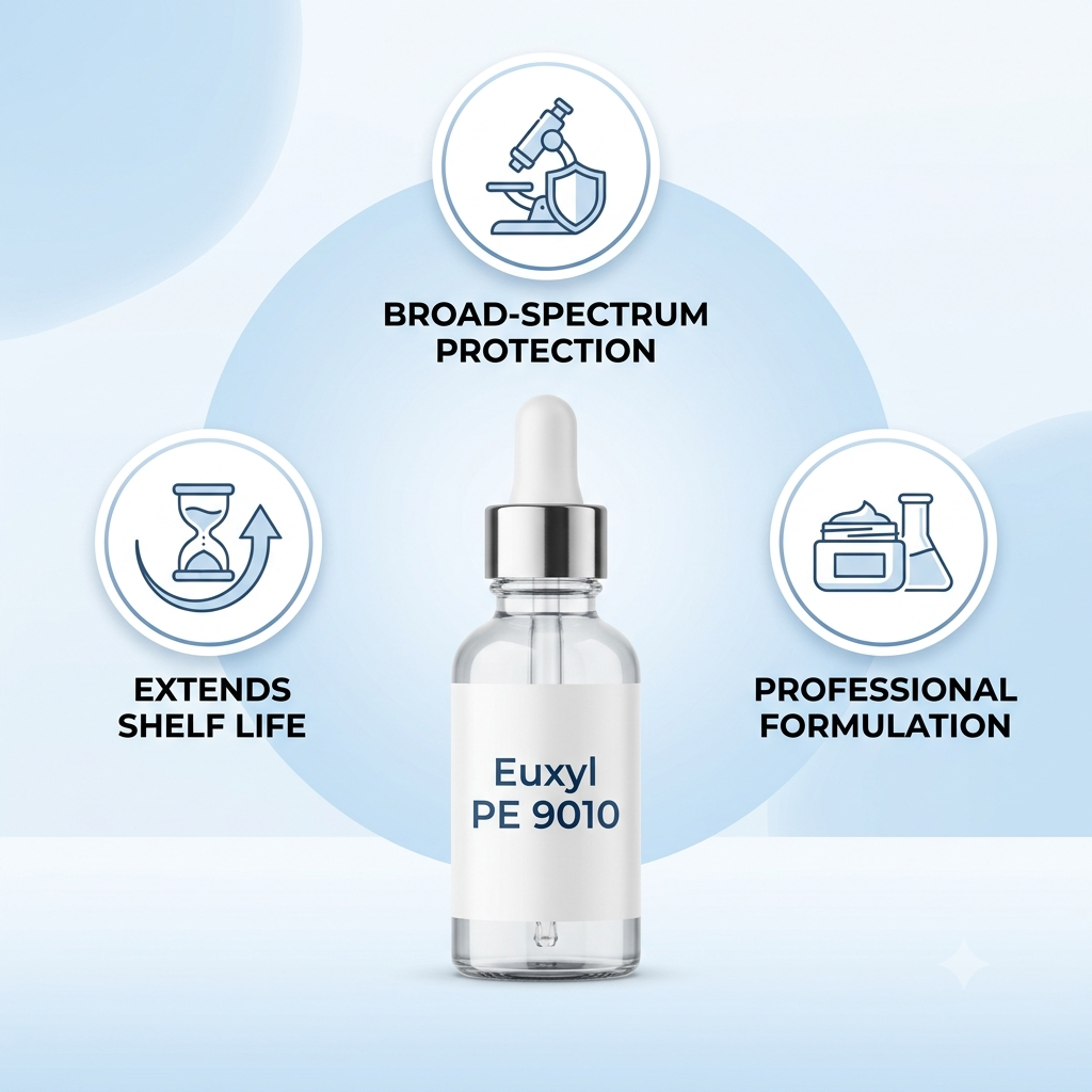 Euxyl PE 9010 BroadSpectrum ParabenFree Preservative for Cosmetics - Natural ingredient for professional and DIY cosmetic use