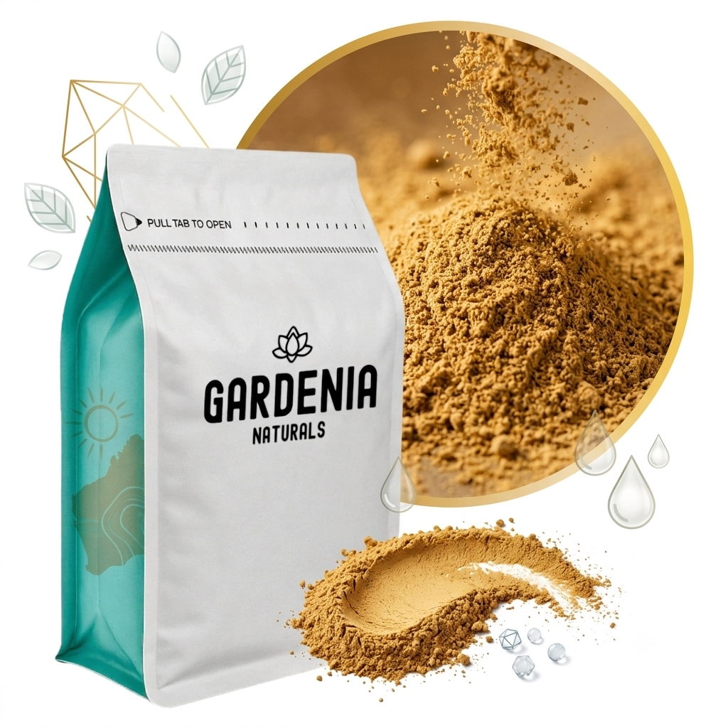 Sandalwood Powder Natural Aromatic Exfoliant for Face Masks Incense - Natural ingredient for professional and DIY cosmetic use