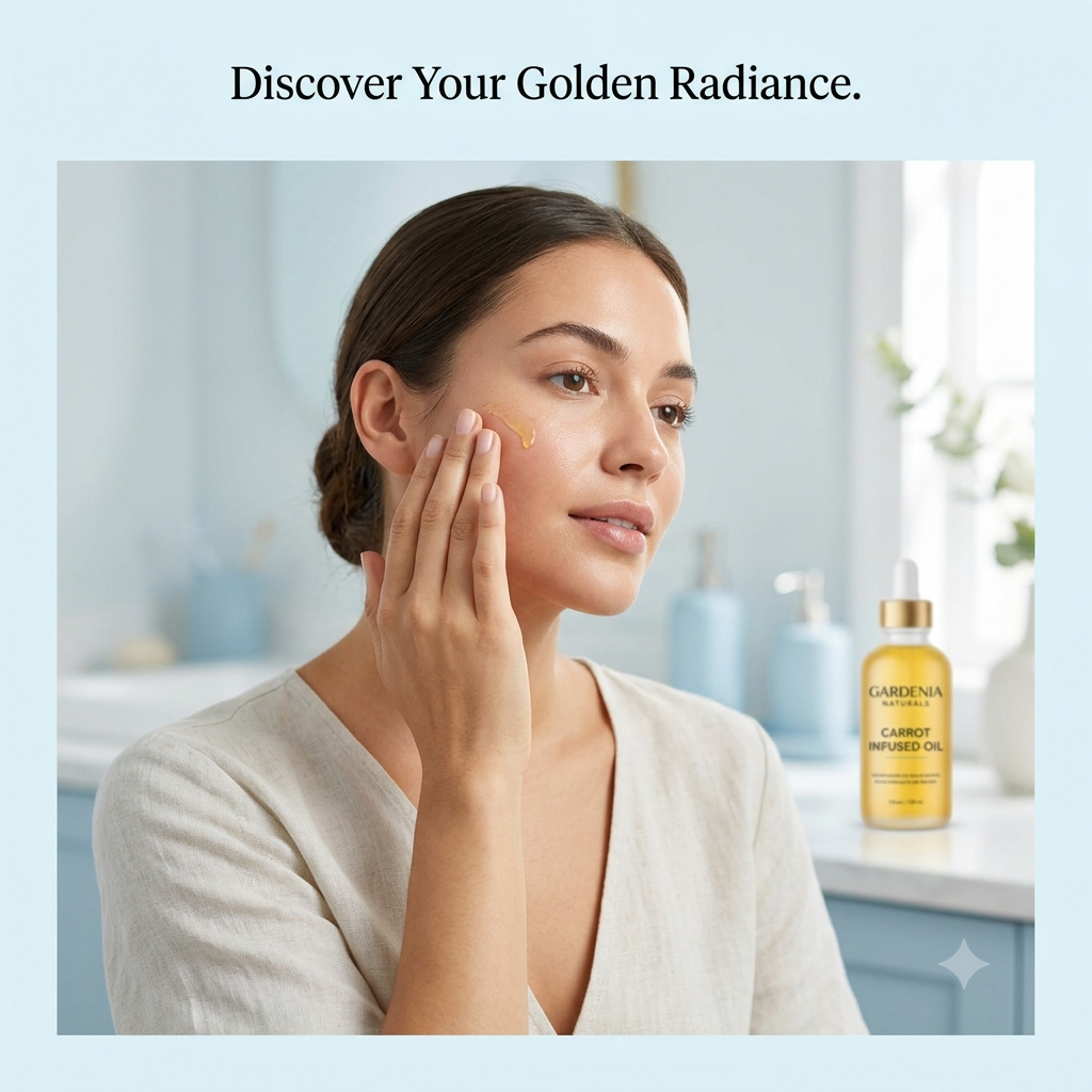 Carrot Infused Oil – Beta-Carotene Rich Carrot Oil for Skin Rejuvenation & Tan Support