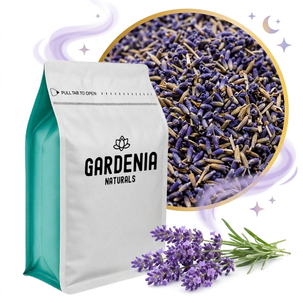 Lavender Flowers Premium Aromatic Buds for Tea Sachets Soap - Natural ingredient for professional and DIY cosmetic use
