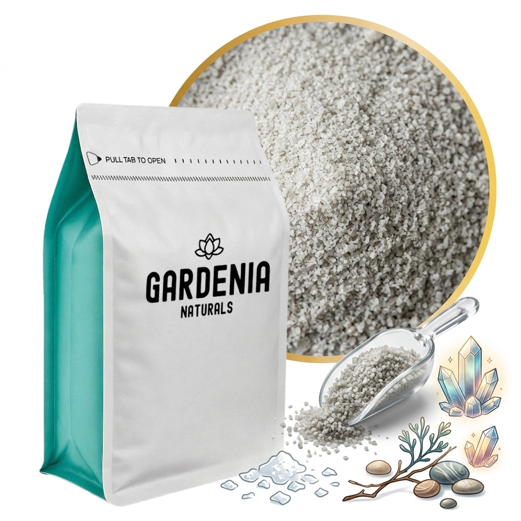Celtic Sea Salt Sel Gris Fine Grade MineralRich French Grey Salt for Cooking Body Scrubs - Mineral-rich natural bath salt for relaxation and detox