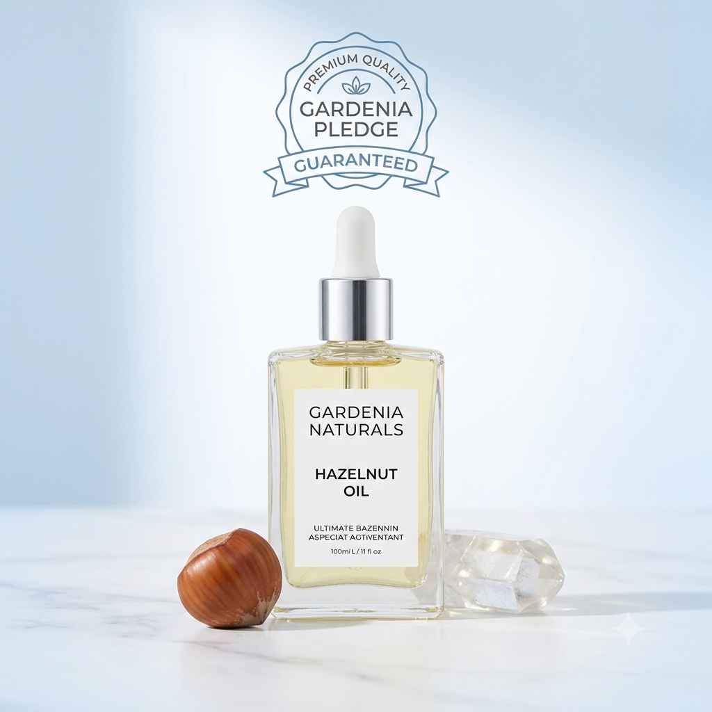 Hazelnut Oil – Pore-Refining Hazelnut Oil for Oily Skin & Fine Texture Aromatherapy