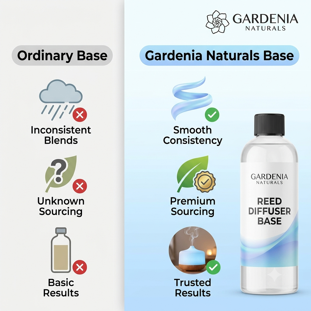 Reed Diffuser Base HighPerformance Solvent for LongLasting Scent Throw - Natural ingredient for professional and DIY cosmetic use