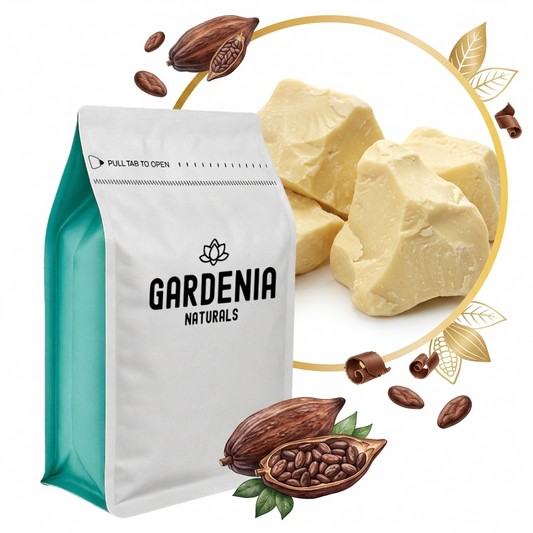 Cocoa Butter Stable fat with a delicious chocolate aroma - Natural ingredient for professional and DIY cosmetic use