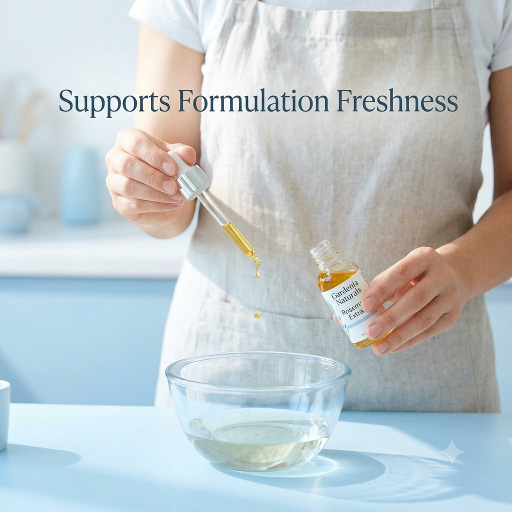 Rosemary Extract Natural Stabilizer to Prevent Oil Rancidity - Pure natural carrier oil for skincare and aromatherapy