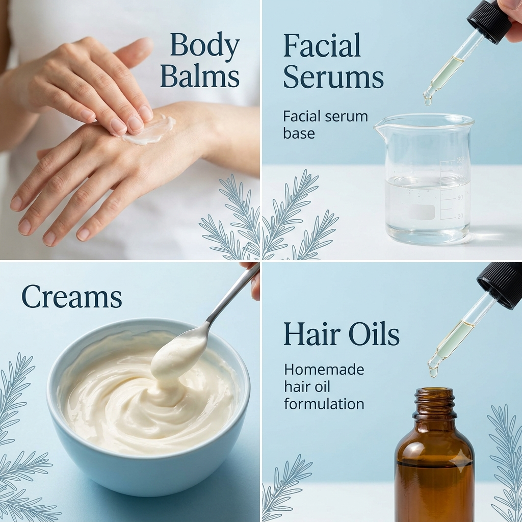 Rosemary Extract Natural Stabilizer to Prevent Oil Rancidity - Pure natural carrier oil for skincare and aromatherapy
