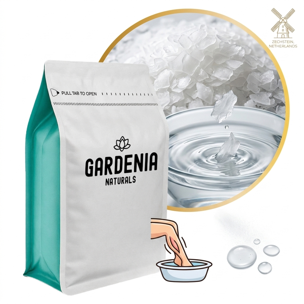 Magnesium Salt Magnesium Chloride Flakes HighAbsorption Magnesium Salt for Recovery Baths - Mineral-rich natural bath salt for relaxation and detox