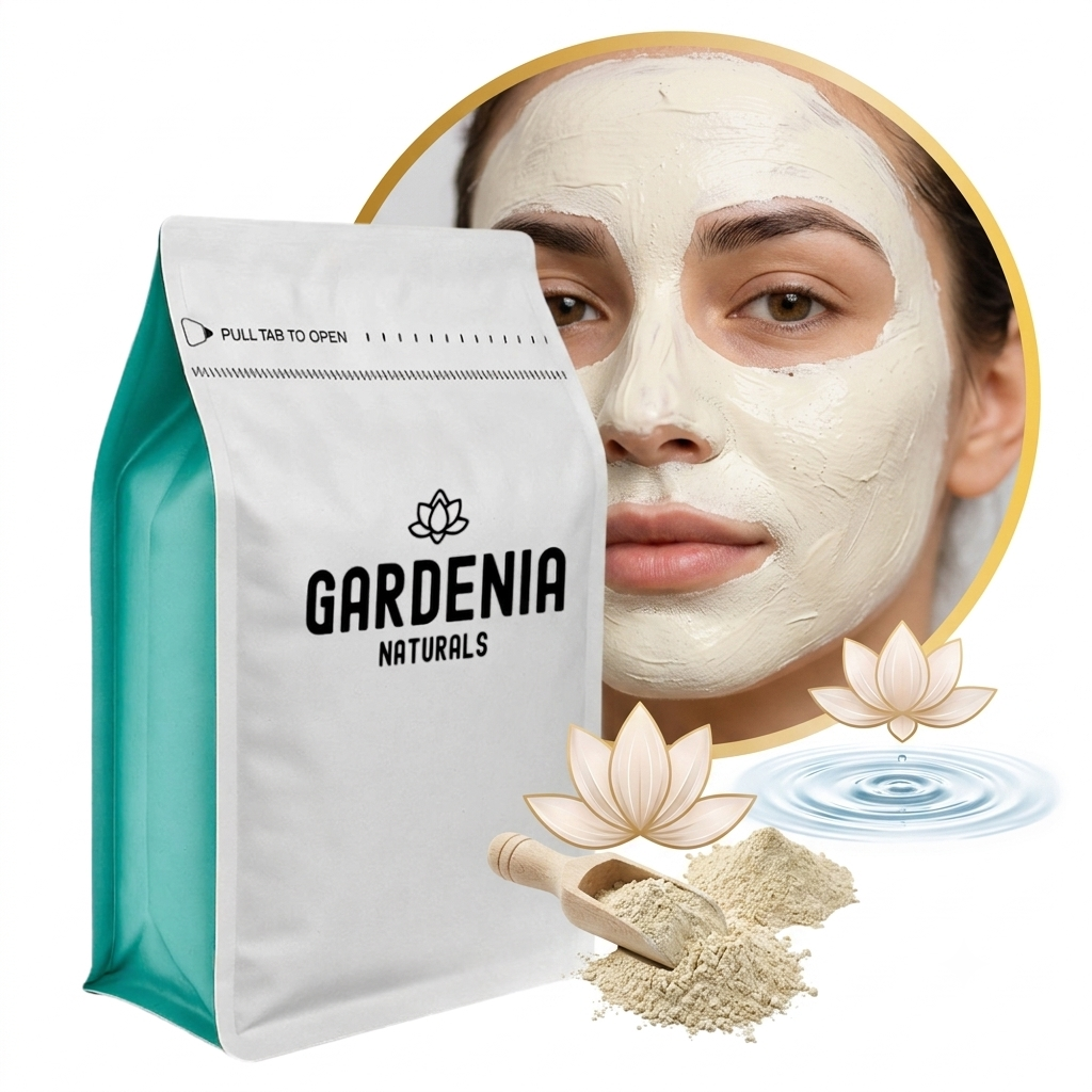Fullers Earth Clay Deep Cleansing Clay for Oily Skin Brightening - Pure natural carrier oil for skincare and aromatherapy