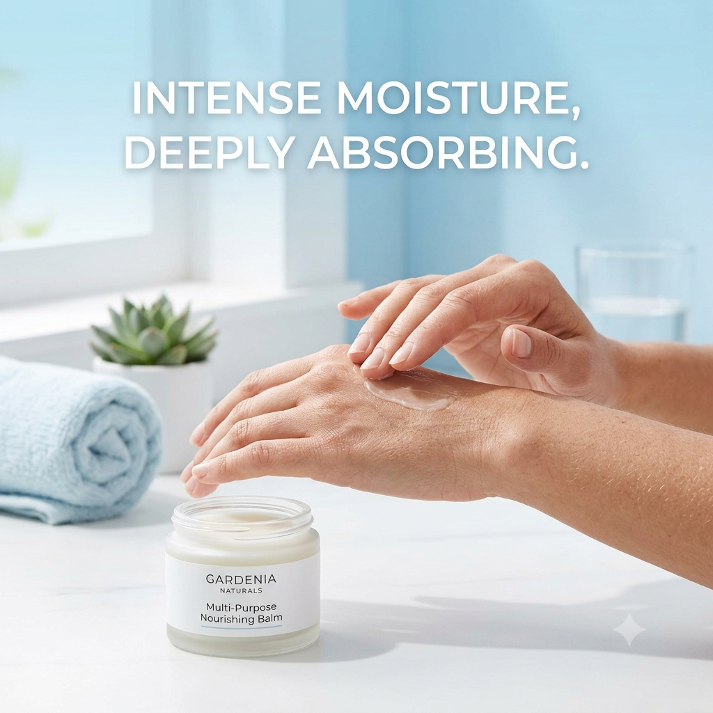 Balm Intensive Moisturising Natural Balm Base for Skin Body - Natural ingredient for professional and DIY cosmetic use