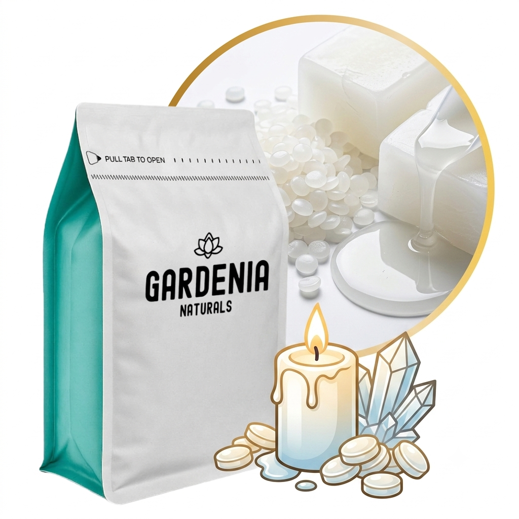 Paraffin Wax Premium Grade for Candle Making Therapeutic Hand Treatments - Natural ingredient for professional and DIY cosmetic use