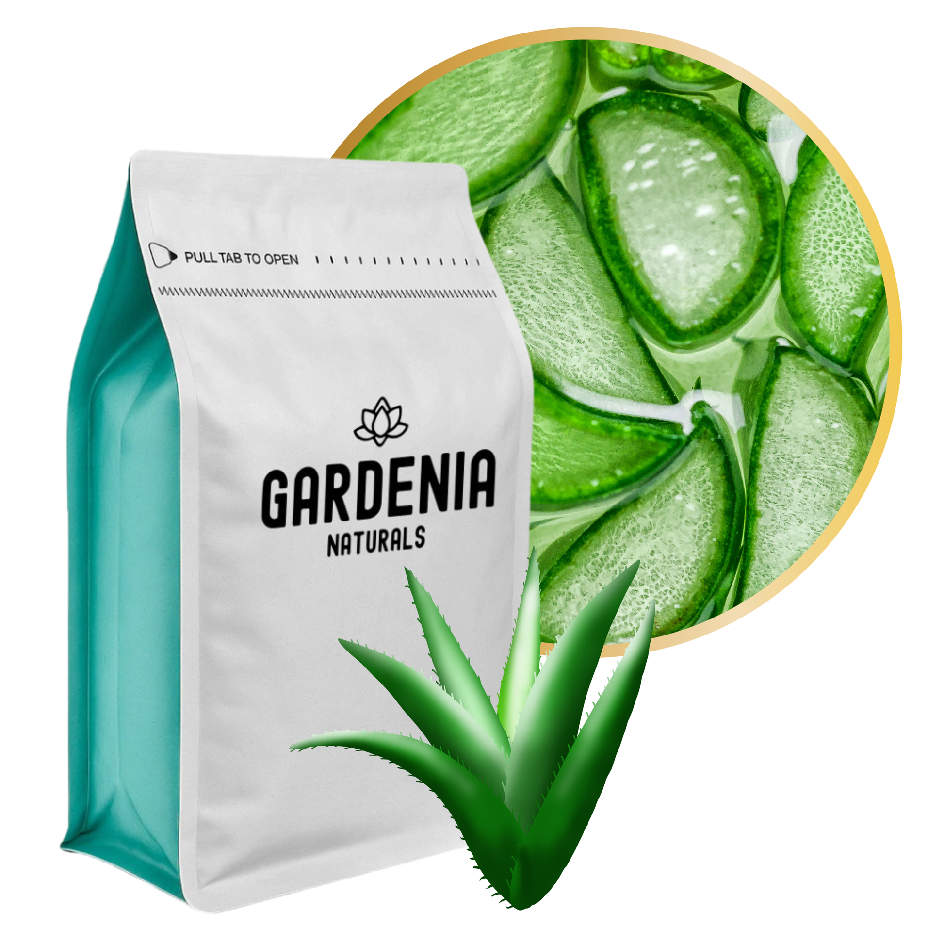 Aloe Vera Gel Soothing Hydration AfterSun Gel - Natural ingredient for professional and DIY cosmetic use
