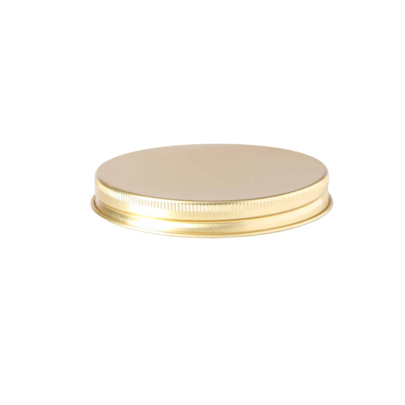 Gold Aluminium Lid for 400ml Glass Jar | Premium Screw Cap