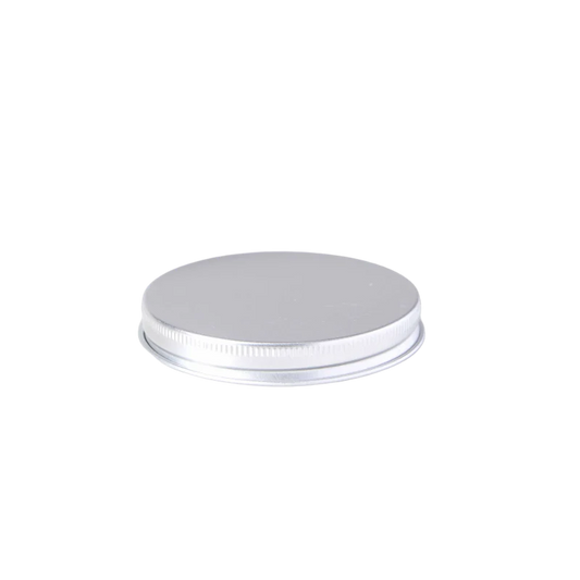 Silver Aluminium Lid for 250ml Glass Jar | Premium Screw Cap